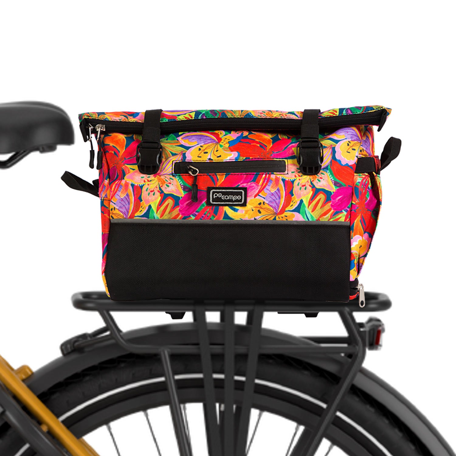 Vernon MIK Bike Trunk Bag - Po Campo color:tropical nights;