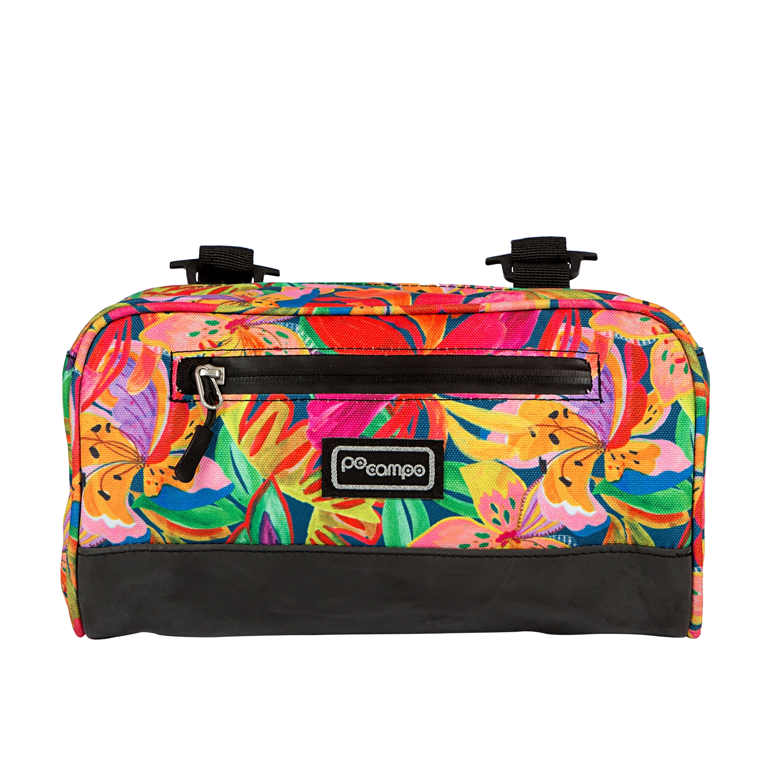 Domino Handlebar Bag  - Po Campo color:tropical nights;
