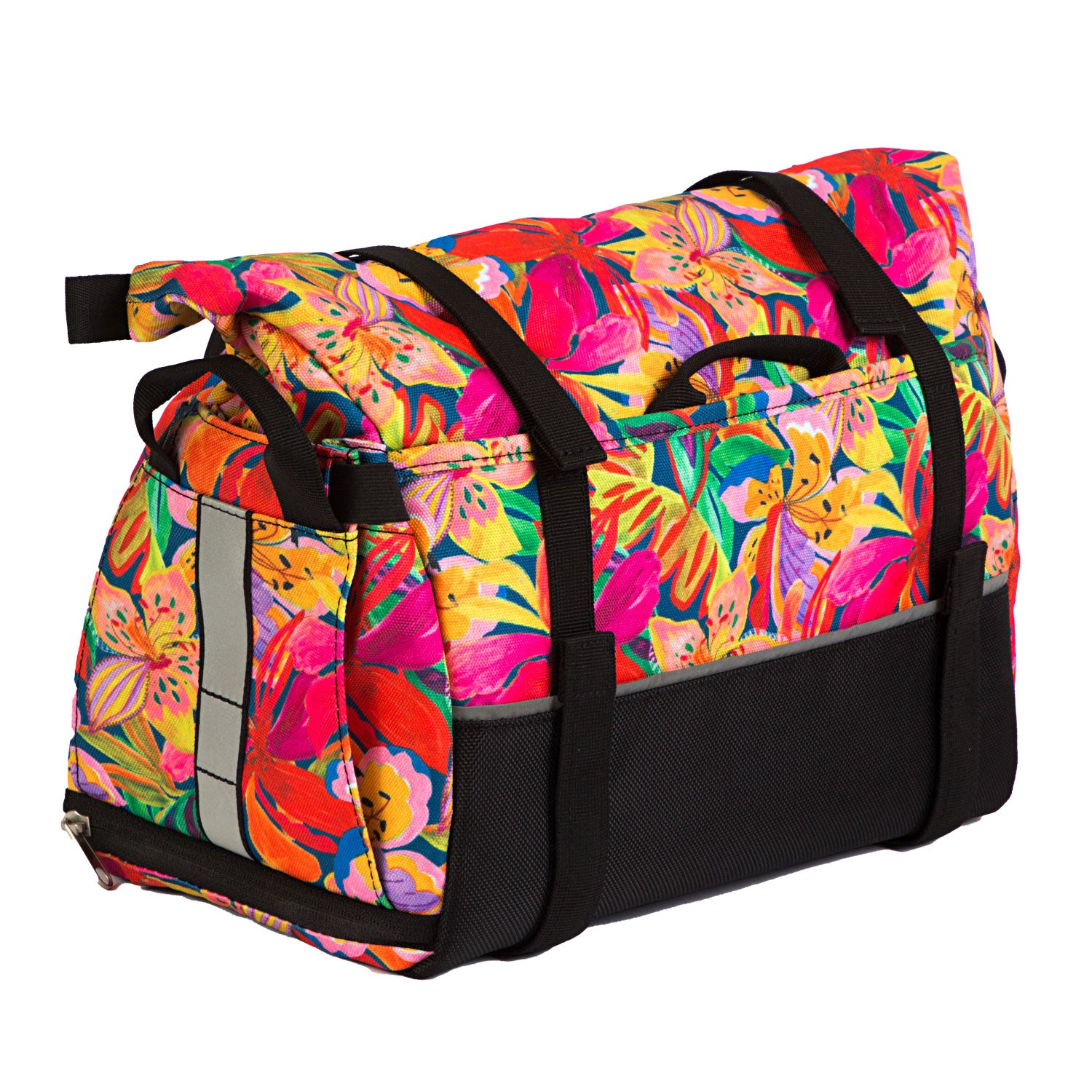 Vernon Bike Trunk Bag - Po Campo color:tropical nights;